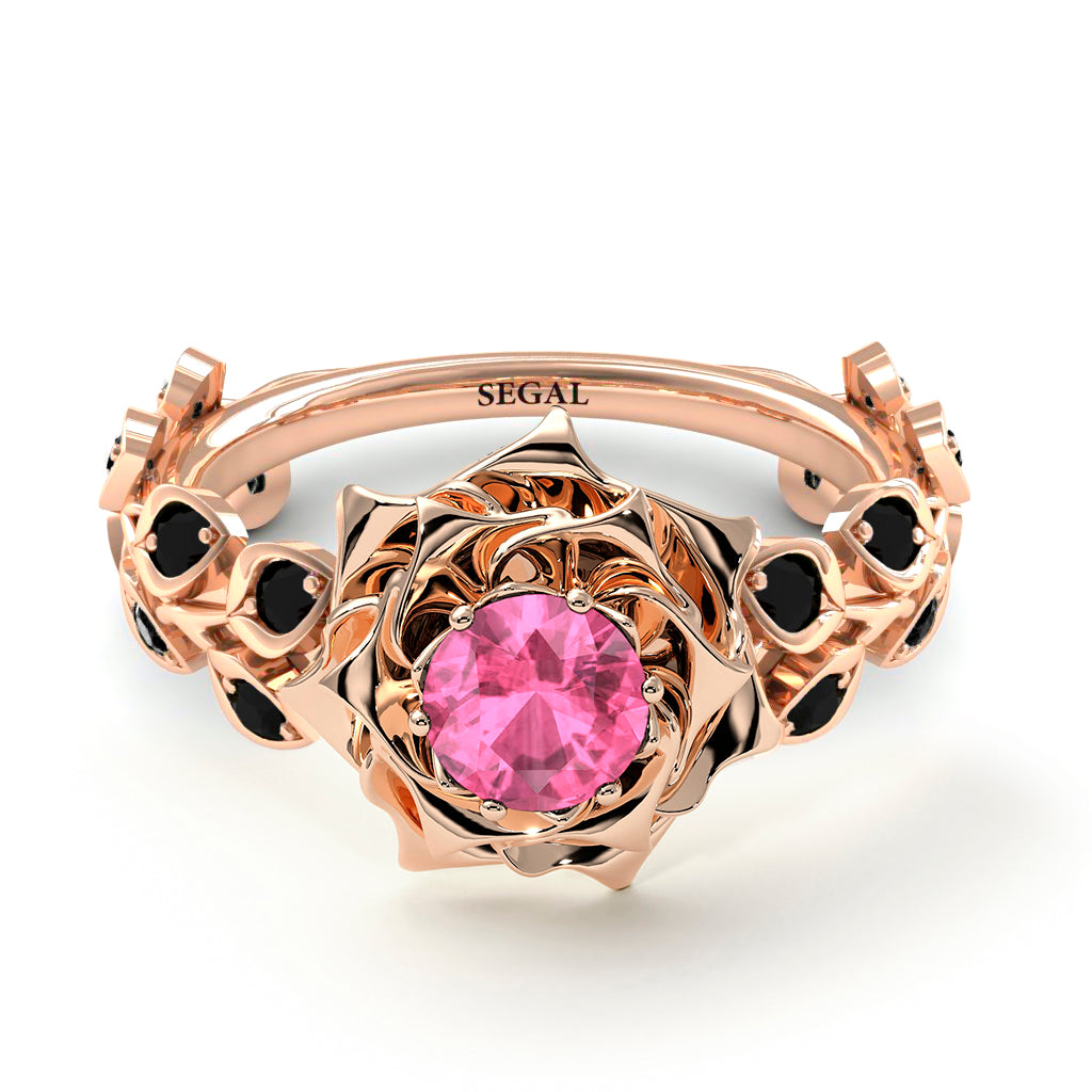 Rose Flower And Leaves - Diana no. 808