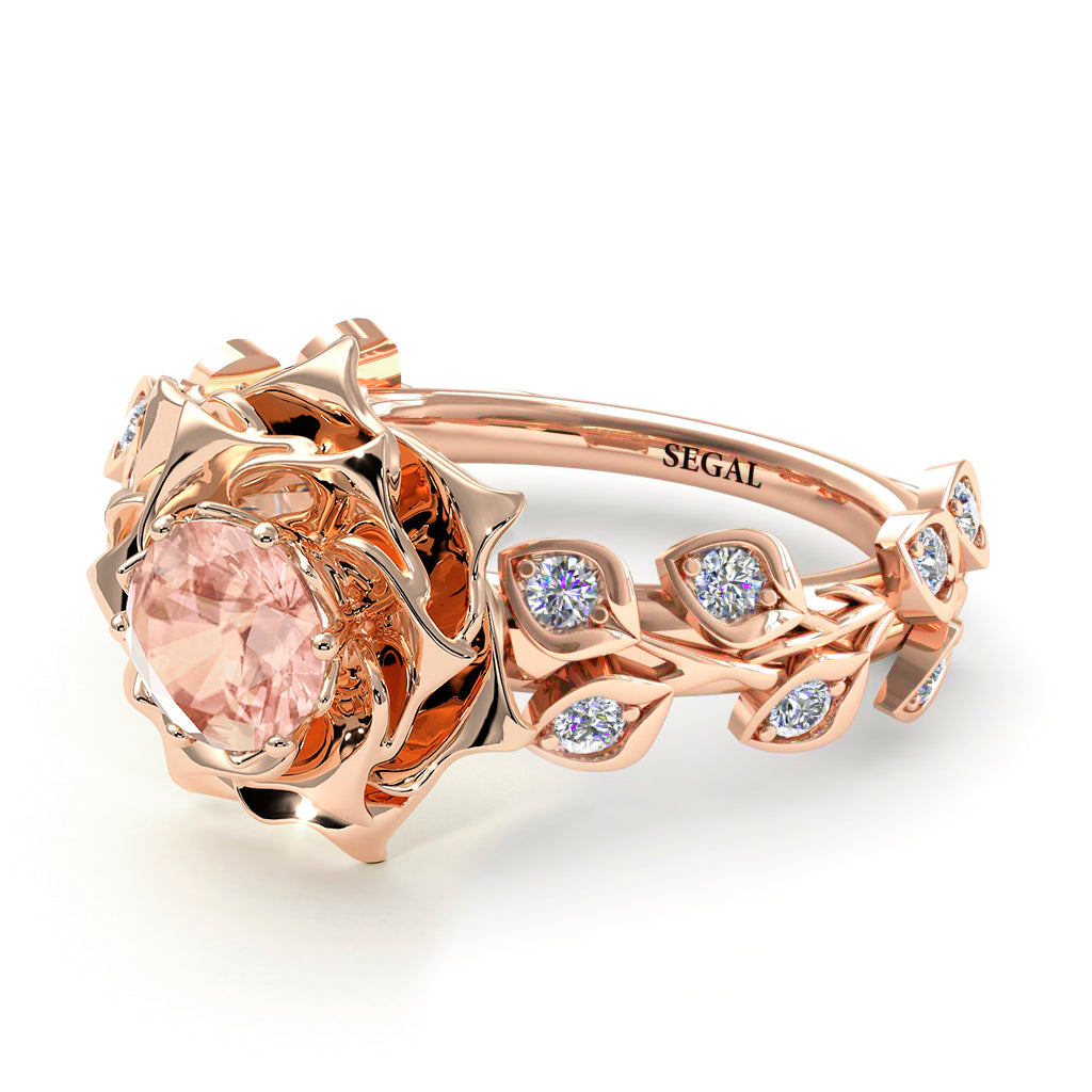 Rose Flower And Leaves - Diana no. 902