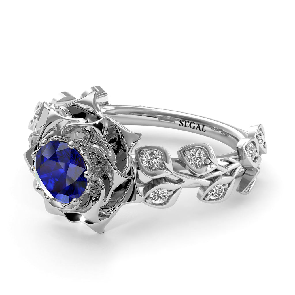 Rose Flower And Leaves - Diana no. 48