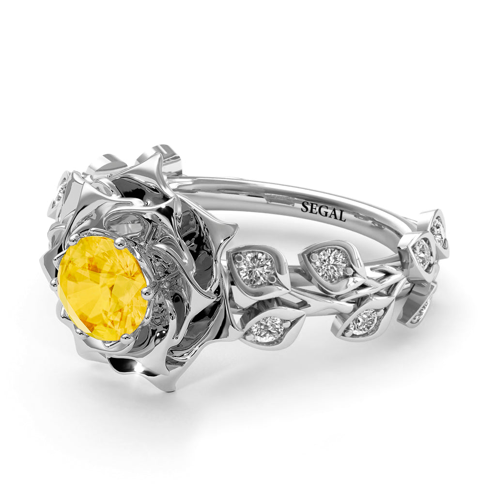 Rose Flower And Leaves - Diana no. 603