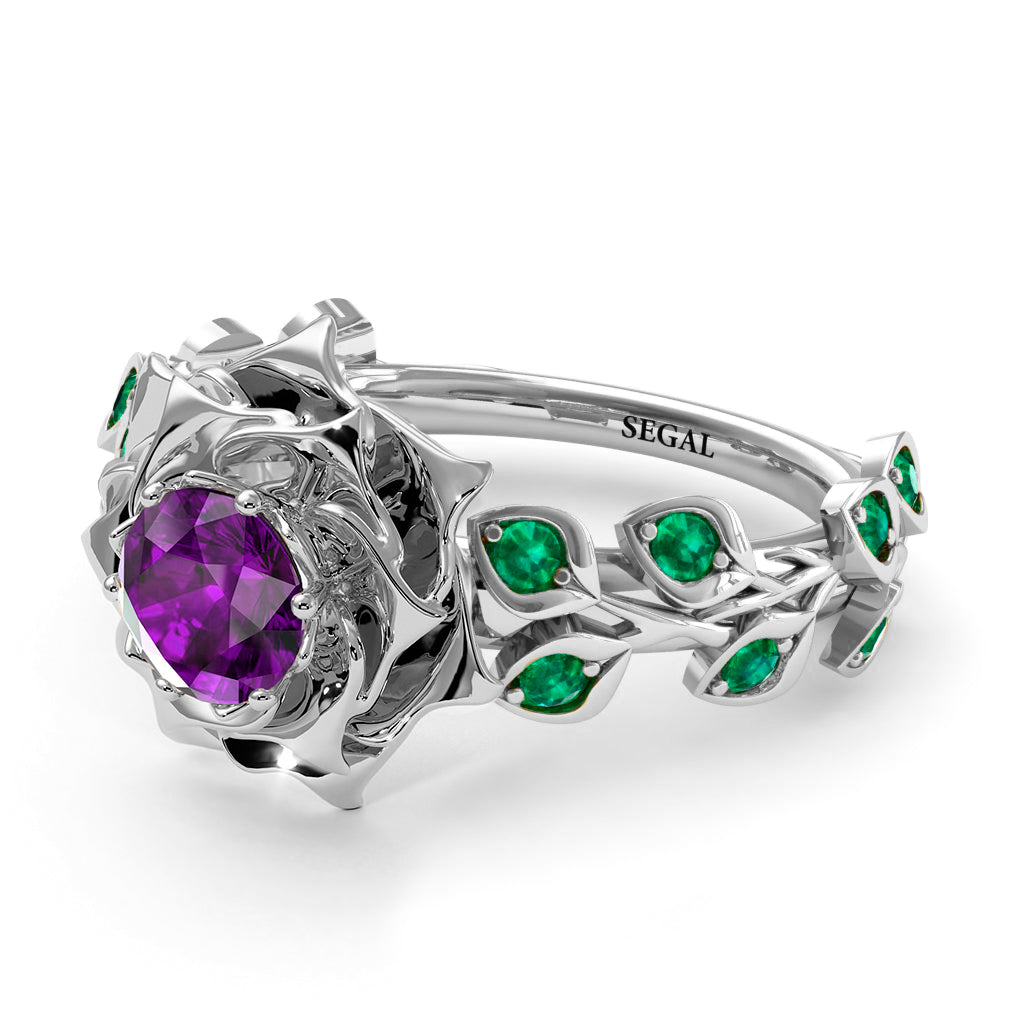 Rose Flower And Leaves - Diana no. 306