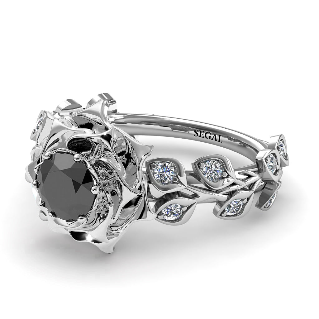 Rose Flower And Leaves - Diana no. 63