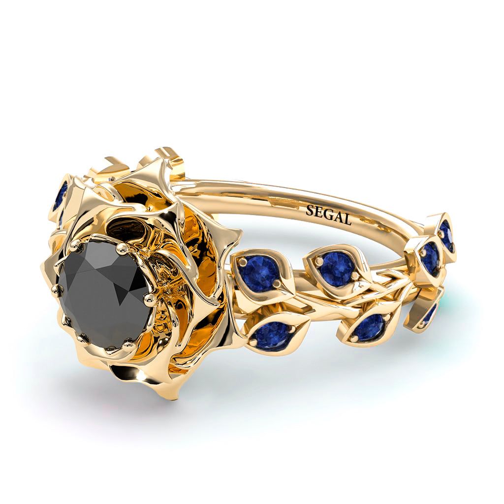 Rose Flower And Leaves - Diana no. 73