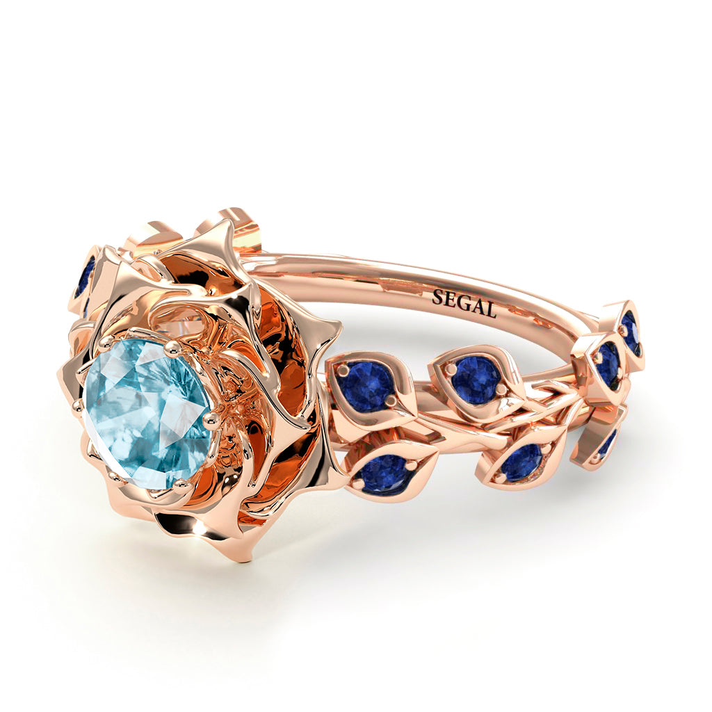 Rose Flower And Leaves - Diana no. 414