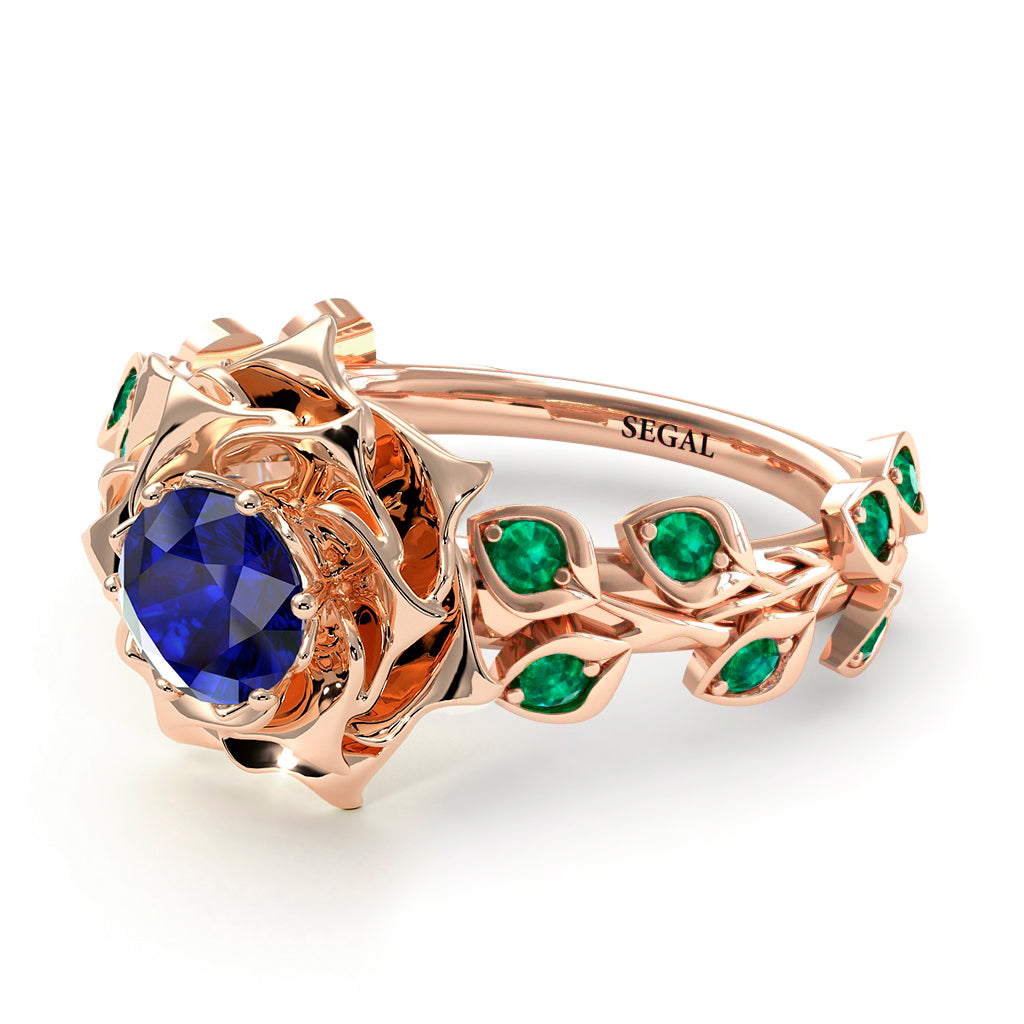 Rose Flower And Leaves - Diana no. 50