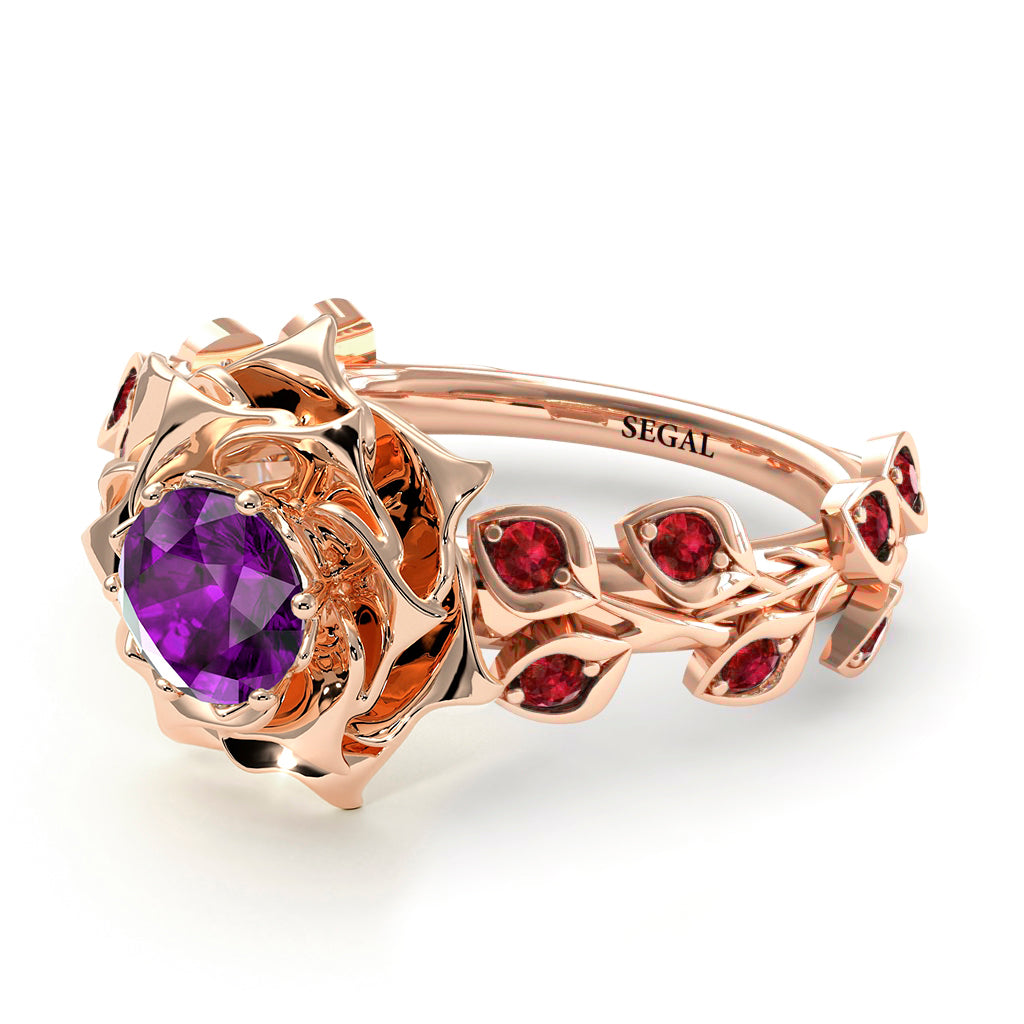 Rose Flower And Leaves - Diana no. 311