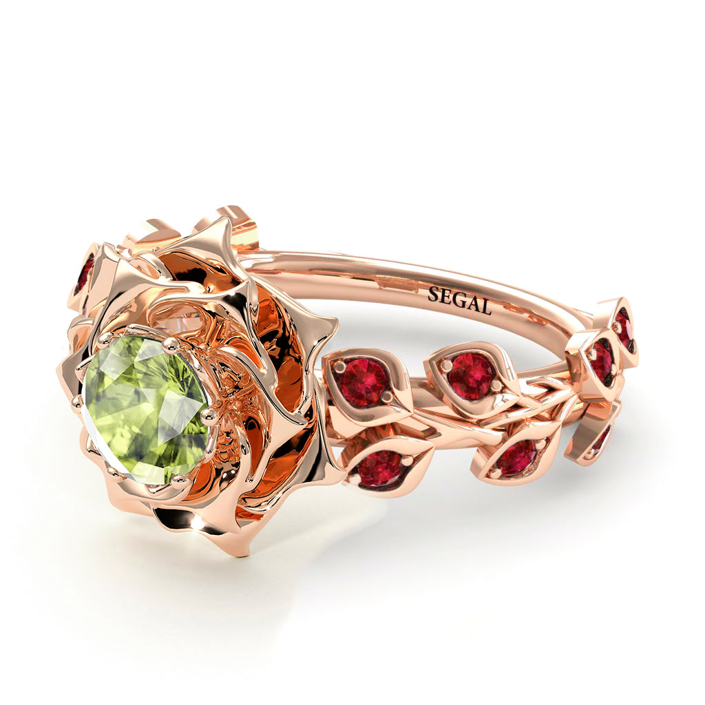 Rose Flower And Leaves - Diana no. 711