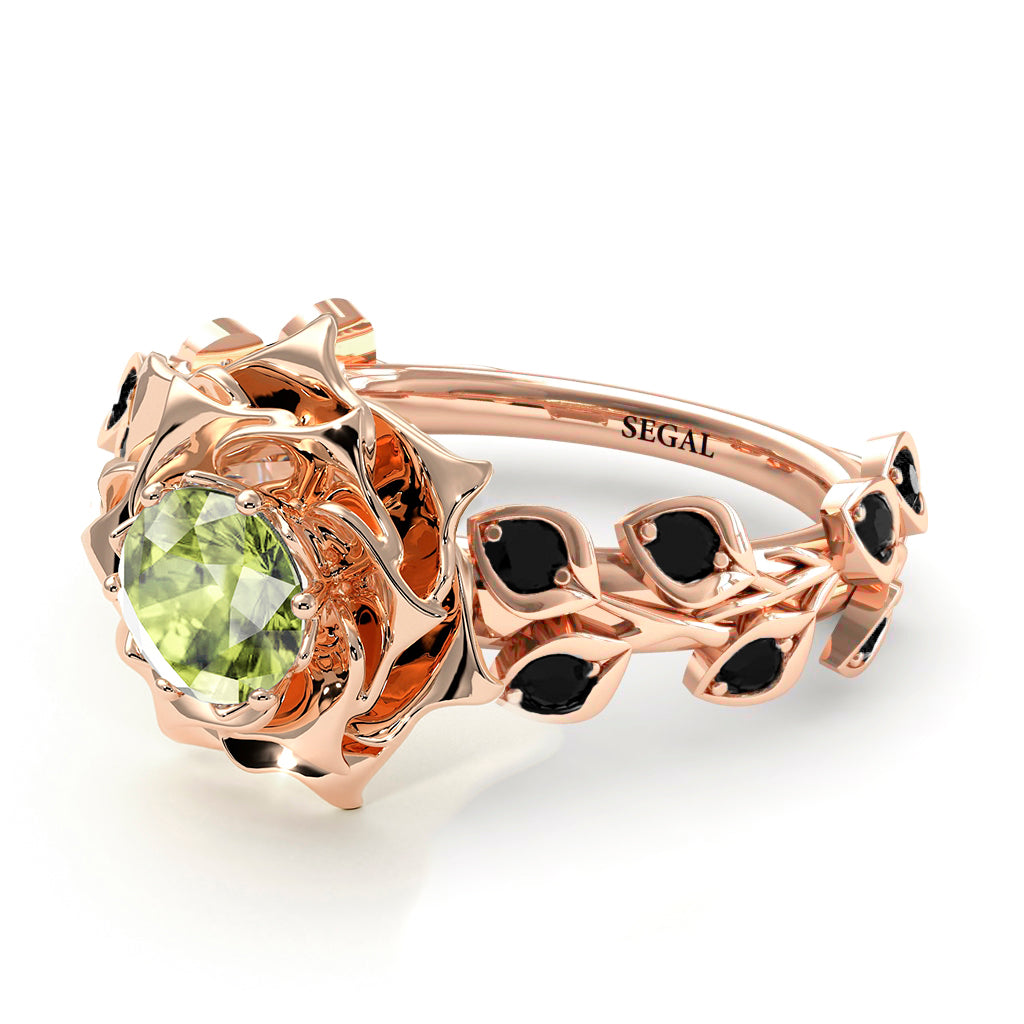 Rose Flower And Leaves - Diana no. 708