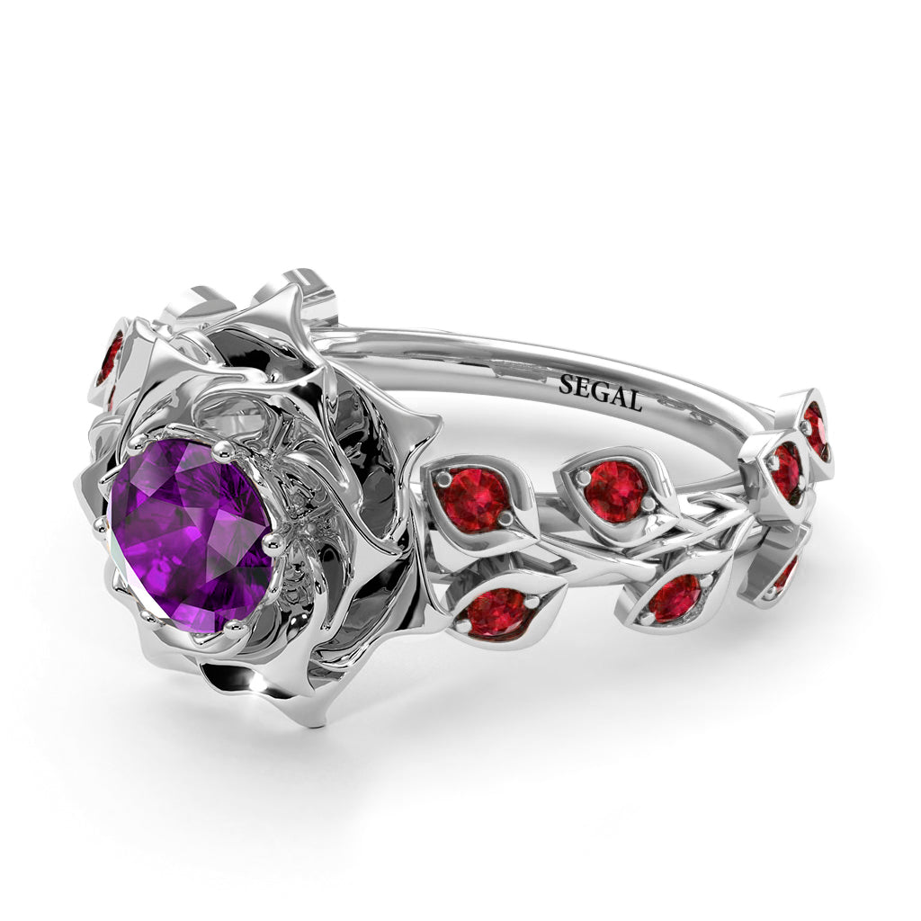 Rose Flower And Leaves - Diana no. 312