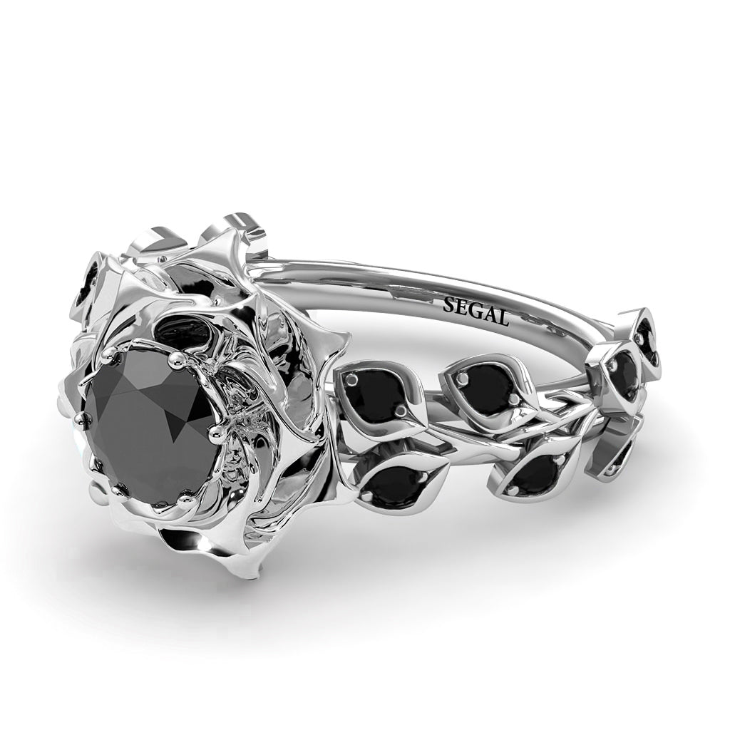 Rose Flower And Leaves - Diana no. 69