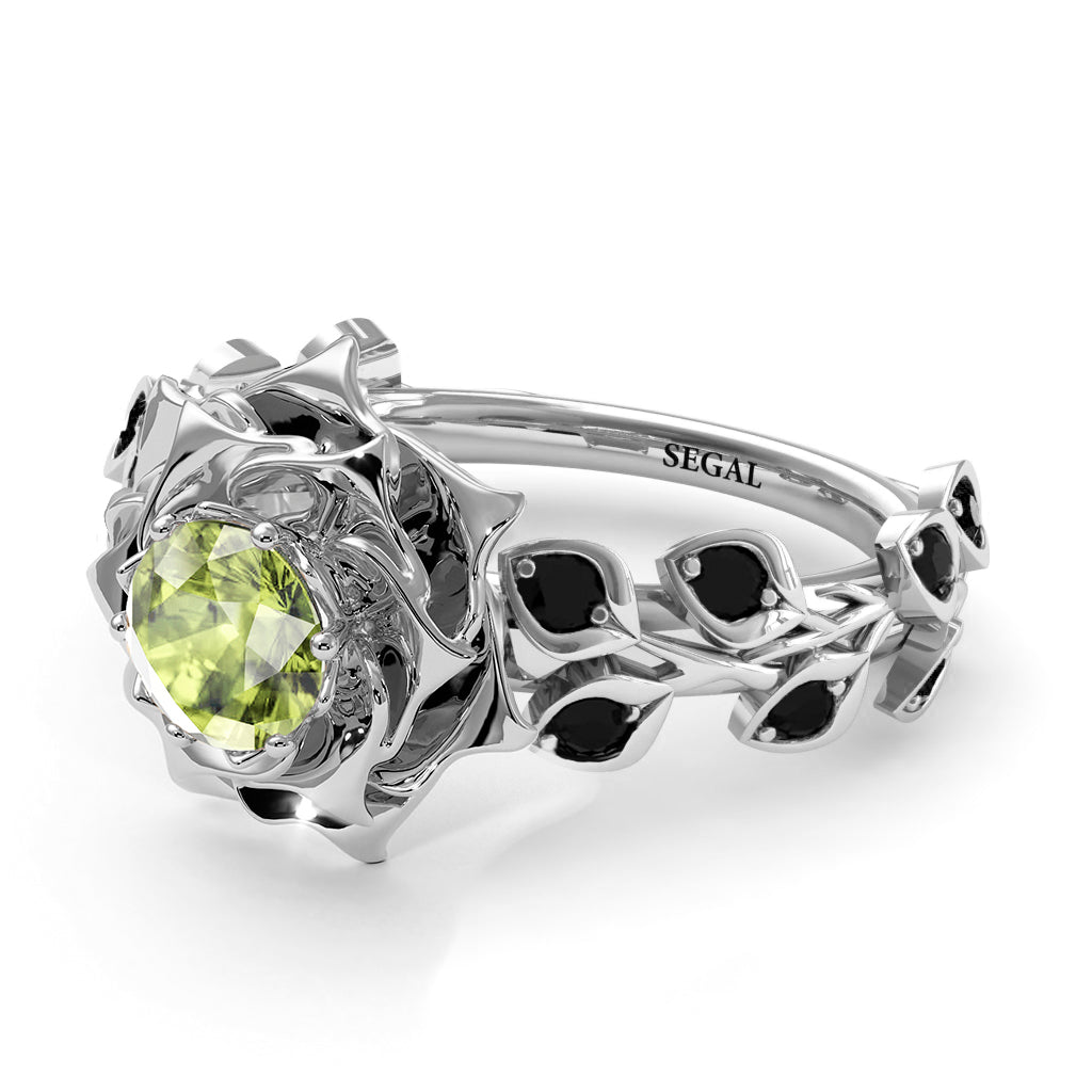 Rose Flower And Leaves - Diana no. 709