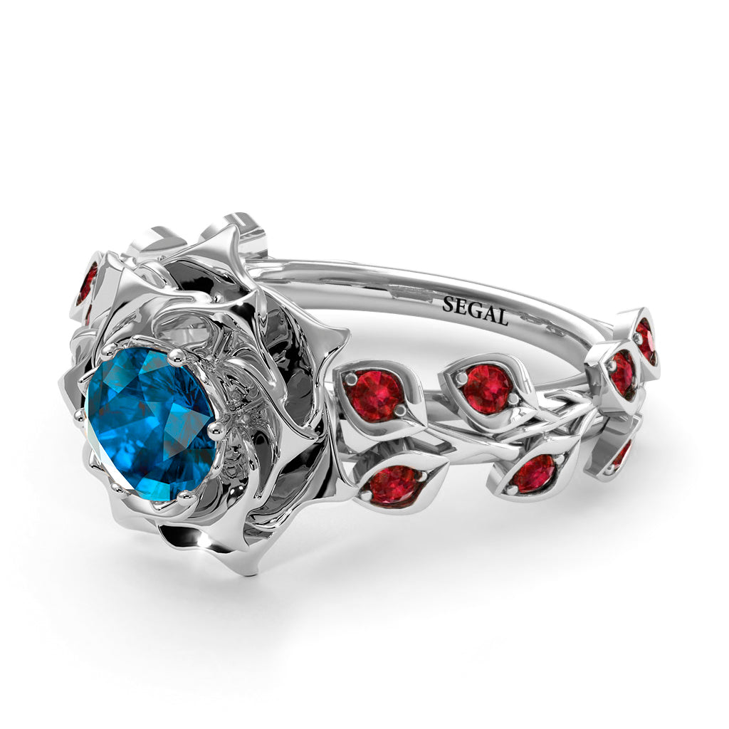 Rose Flower And Leaves - Diana no. 512