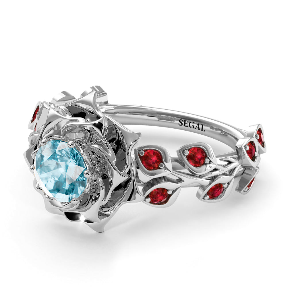 Rose Flower And Leaves - Diana no. 412