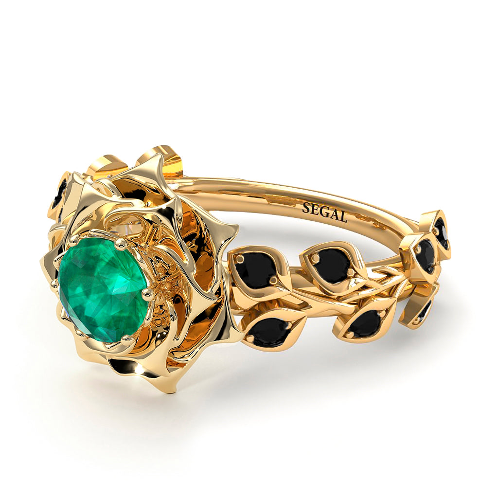 Rose Flower And Leaves - Diana no. 37