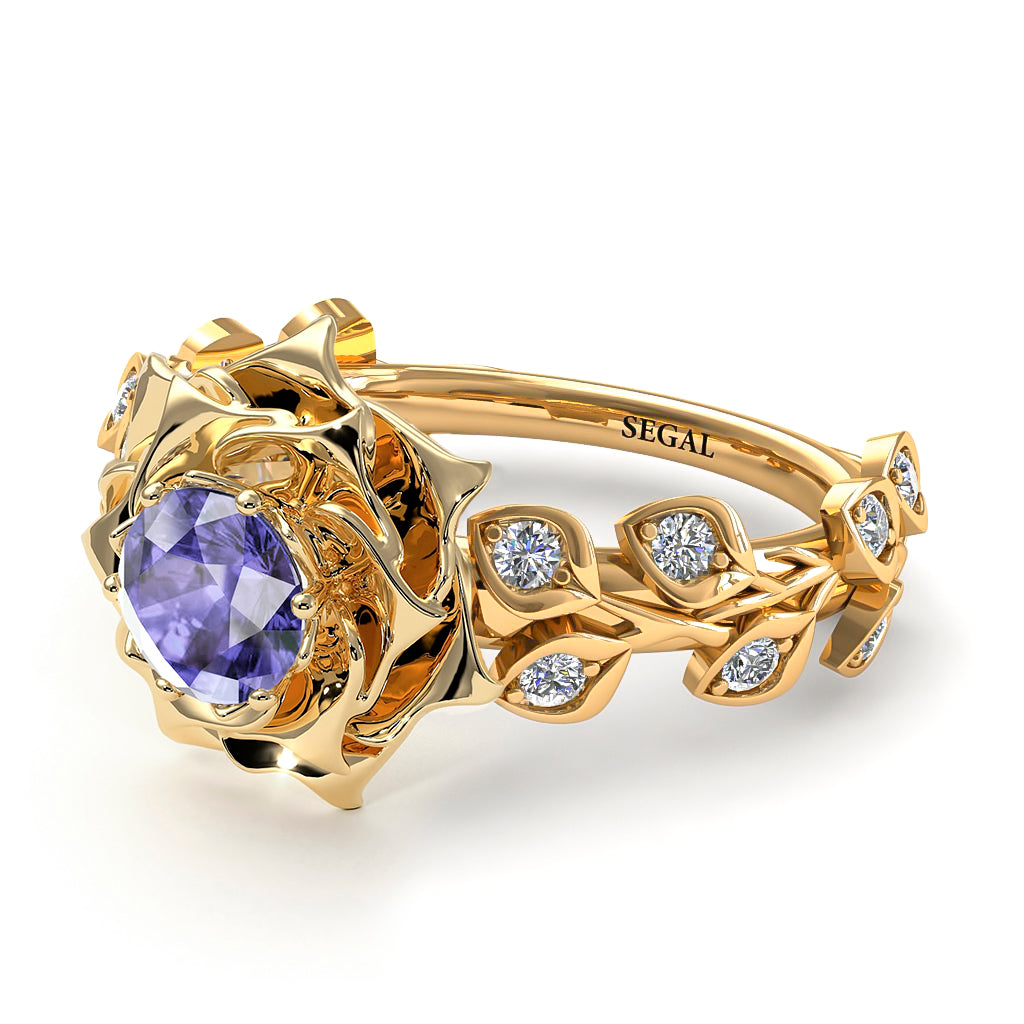 Rose Flower And Leaves - Diana no. 201