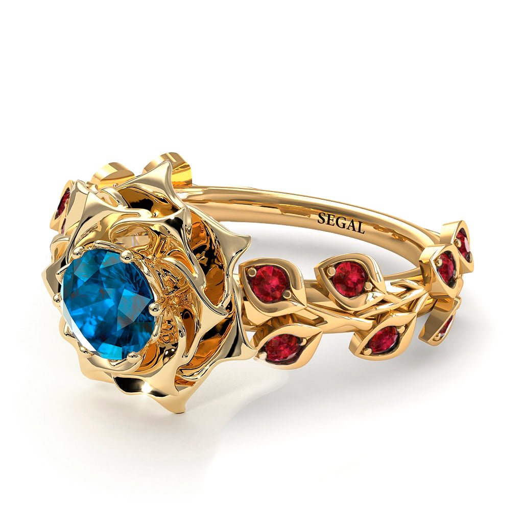 Rose Flower And Leaves - Diana no. 510