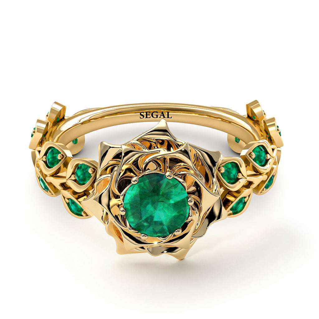 Rose Flower And Leaves - Diana no. 34