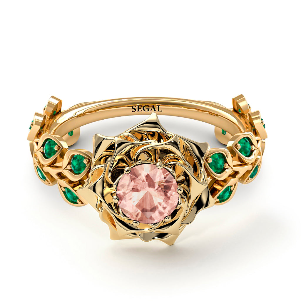 Rose Flower And Leaves - Diana no. 904