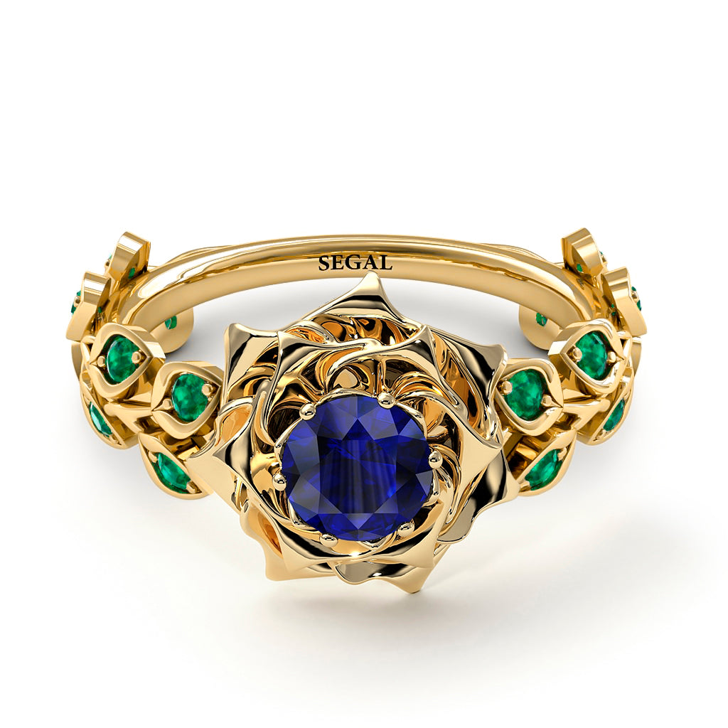 Rose Flower And Leaves - Diana no. 49