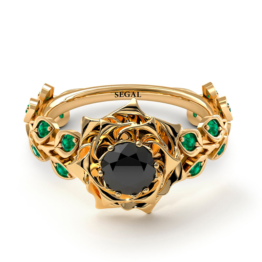 Rose Flower And Leaves - Diana no. 64