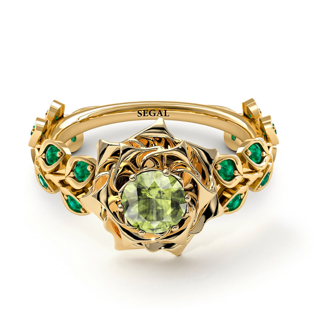 Rose Flower And Leaves - Diana no. 704