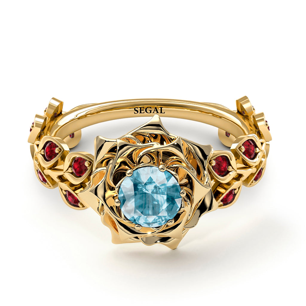 Rose Flower And Leaves - Diana no. 410