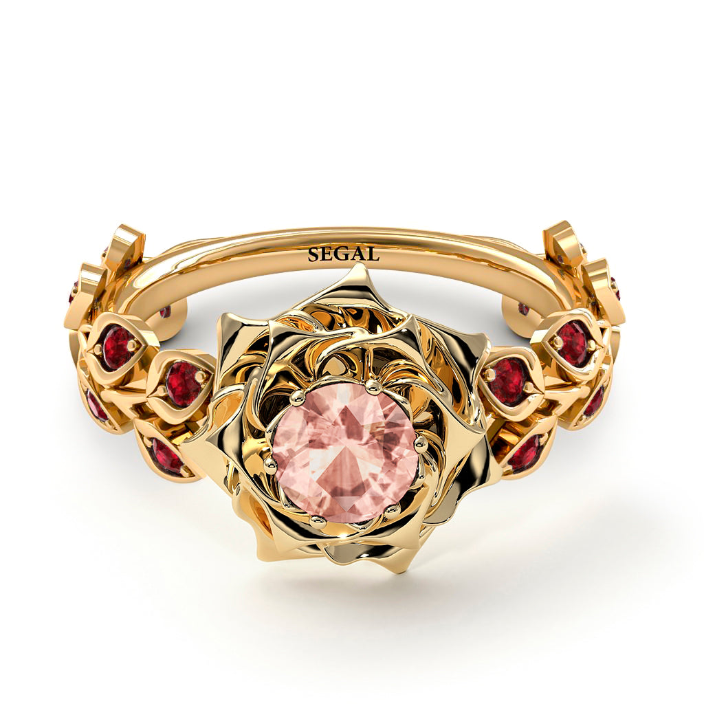 Rose Flower And Leaves - Diana no. 910