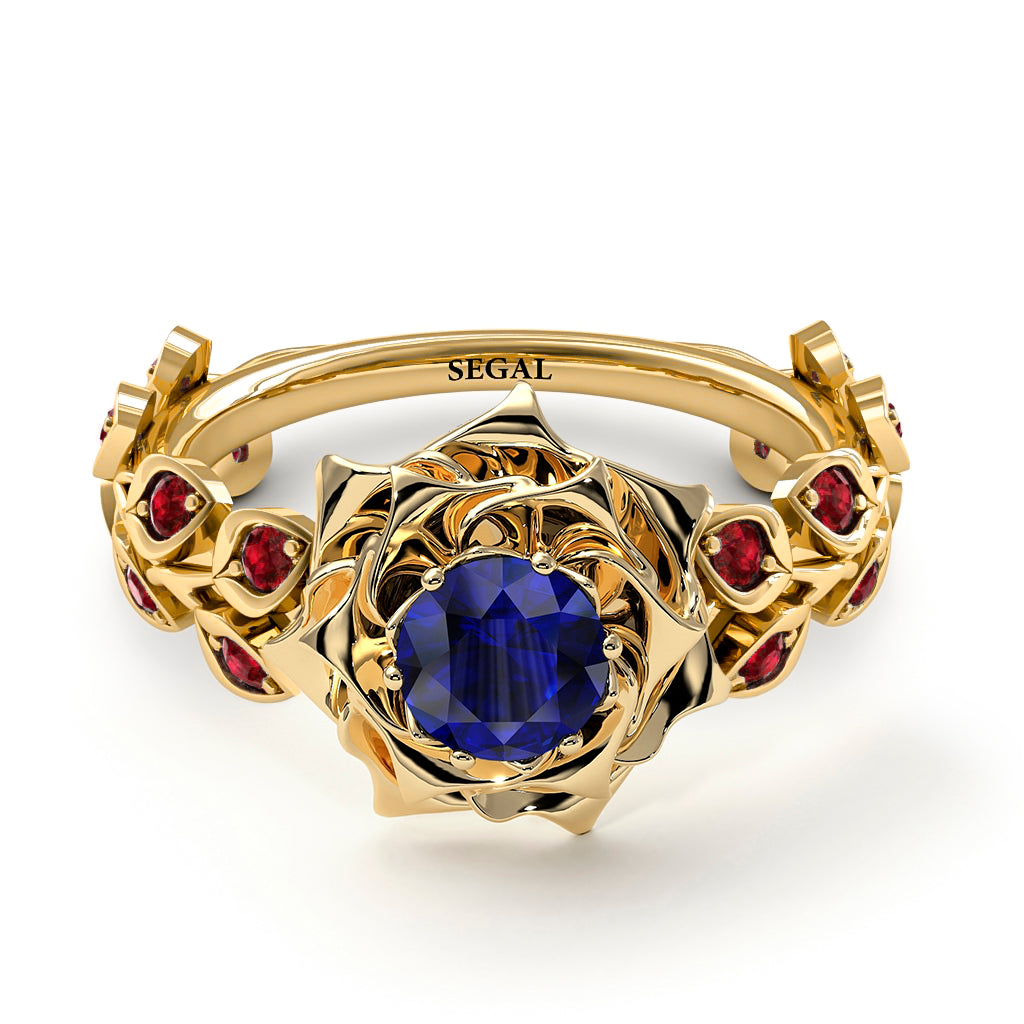 Rose Flower And Leaves - Diana no. 55