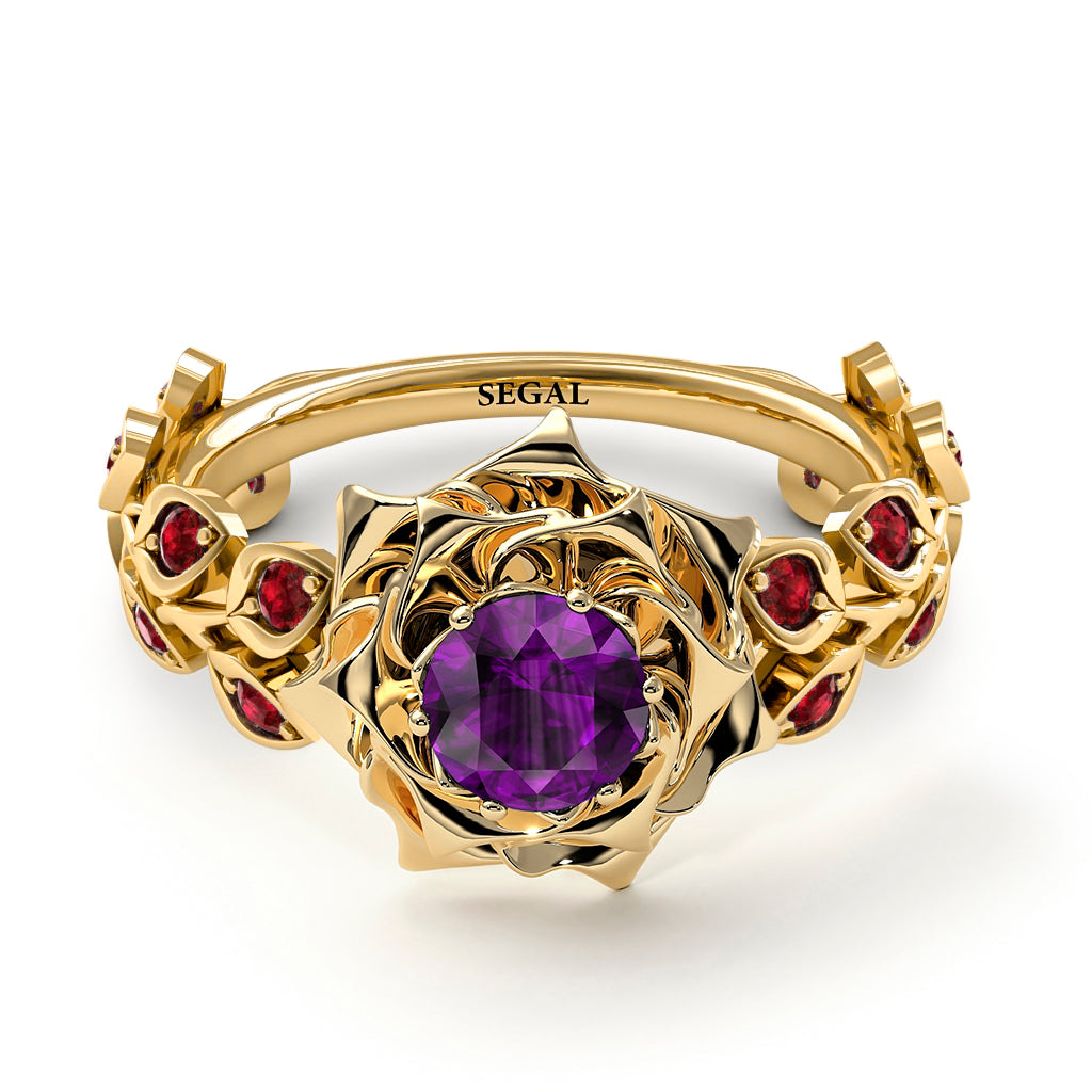 Rose Flower And Leaves - Diana no. 310