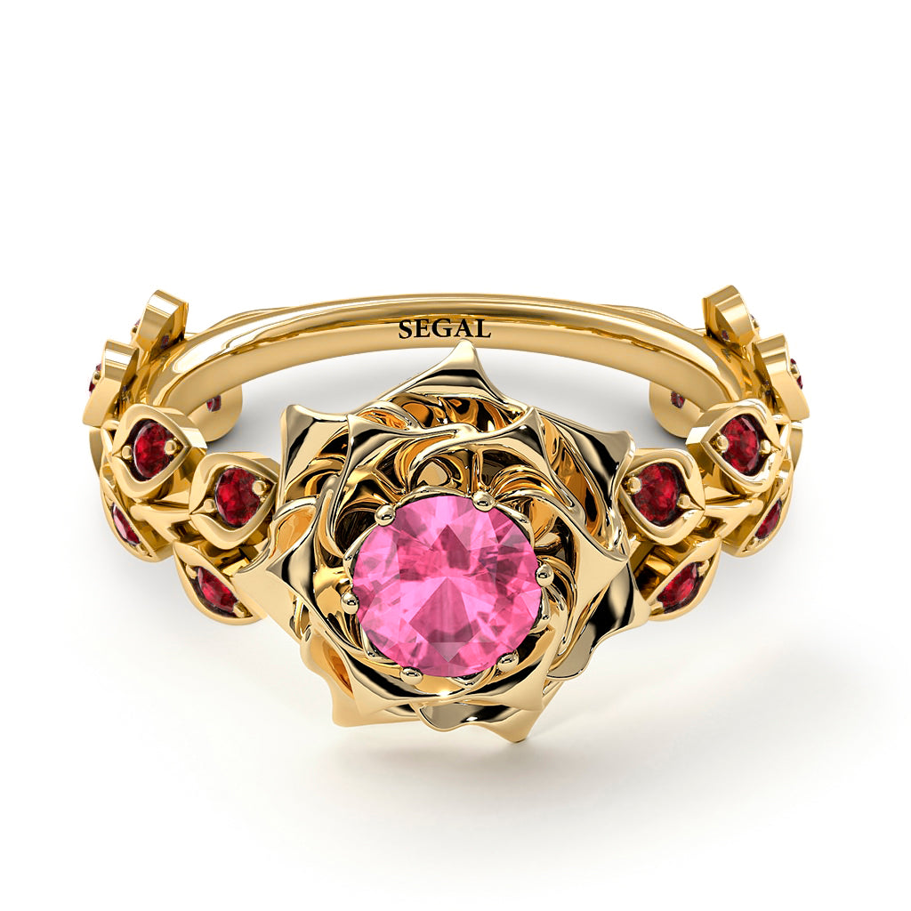 Rose Flower And Leaves - Diana no. 810