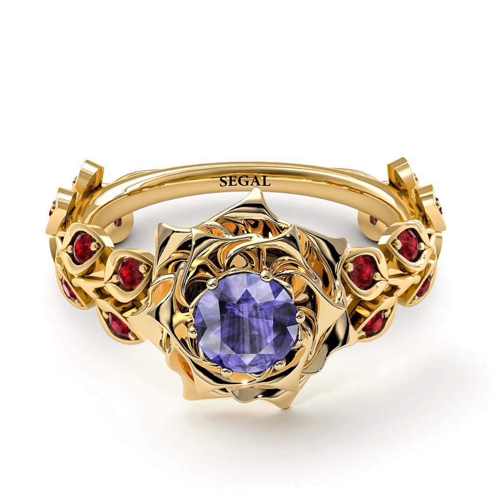 Rose Flower And Leaves - Diana no. 210