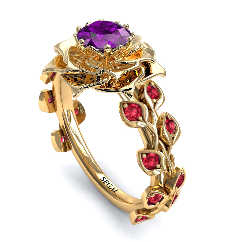 Rose Flower And Leaves - Diana no. 310