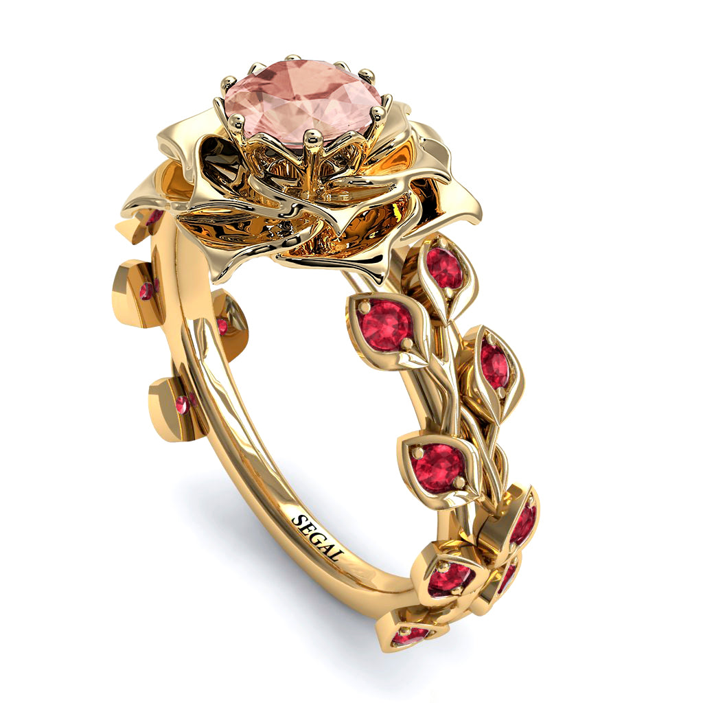 Rose Flower And Leaves - Diana no. 910