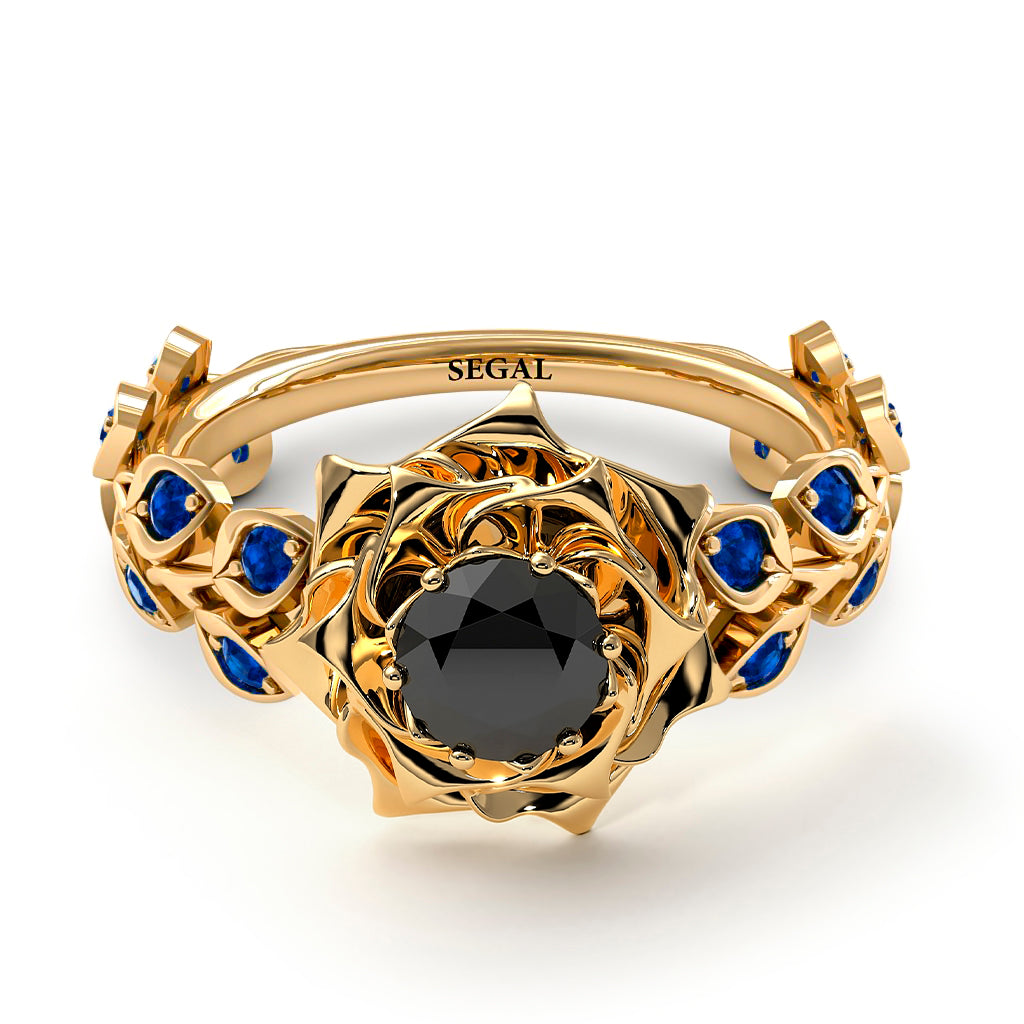 Rose Flower And Leaves - Diana no. 73