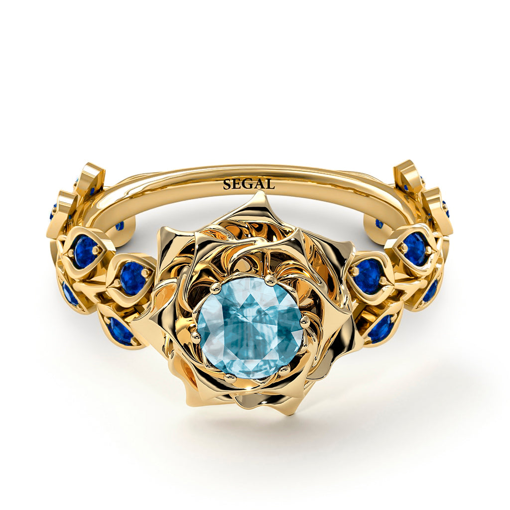 Rose Flower And Leaves - Diana no. 413