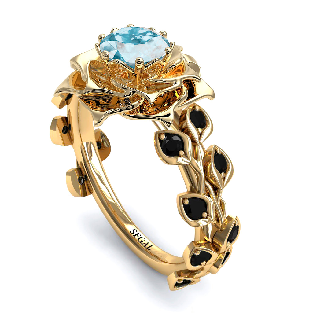 Rose Flower And Leaves - Diana no. 407