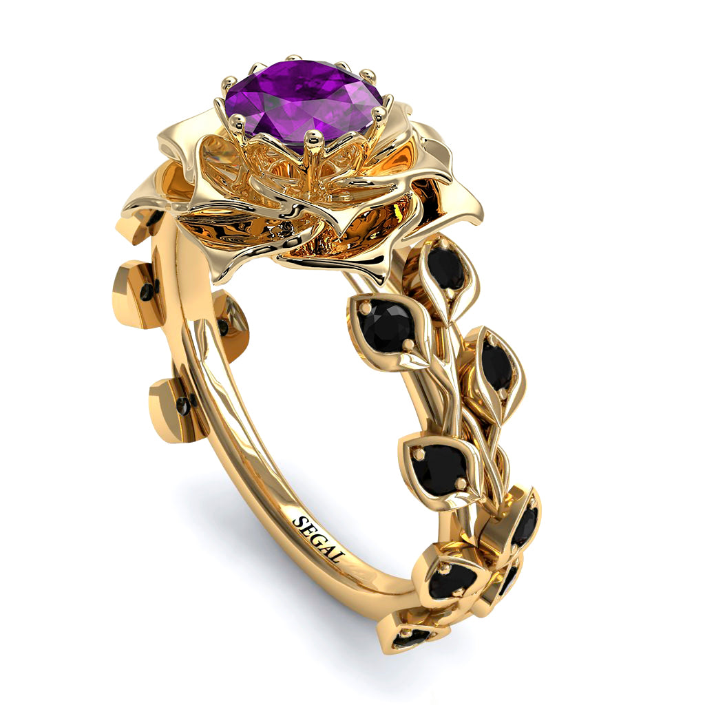 Rose Flower And Leaves - Diana no. 307