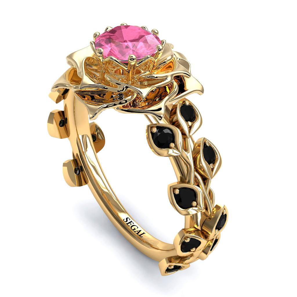 Rose Flower And Leaves - Diana no. 807