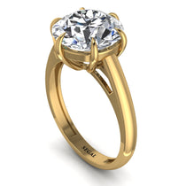 Round Cut Diamond Solitaire Engagement Ring - Miranda No. 1 image 1