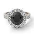 Diamond Round Halo Engagement Ring - Unity No. 9