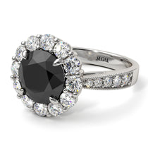 Diamond Round Halo Engagement Ring - Unity No. 9 image 1