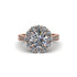 Diamond Round Halo Engagement Ring - Unity No. 2