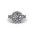 Diamond Round Halo Engagement Ring - Unity No. 3