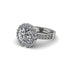 Diamond Round Halo Engagement Ring - Unity No. 3