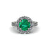 Diamond Round Halo Engagement Ring - Unity No. 6