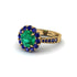 Sapphire Round Halo Engagement Ring - Unity No. 64