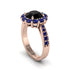 Sapphire Round Halo Engagement Ring - Unity No. 68 image 2