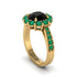 Emerald Round Halo Engagement Ring - Unity No. 22