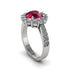 Diamond Round Halo Engagement Ring - Unity No. 12 image 2