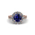 Diamond Round Halo Engagement Ring - Unity No. 14